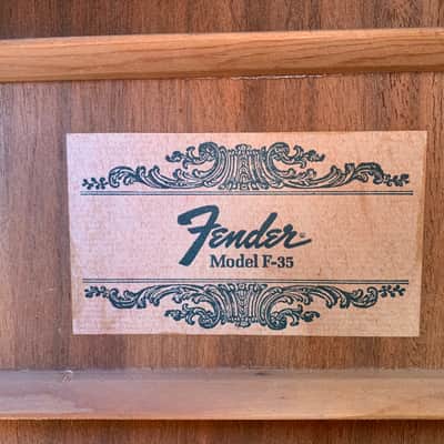 Fender F-35 1979 Natural | Japanese Dreadnought Acoustic Guitar image 15