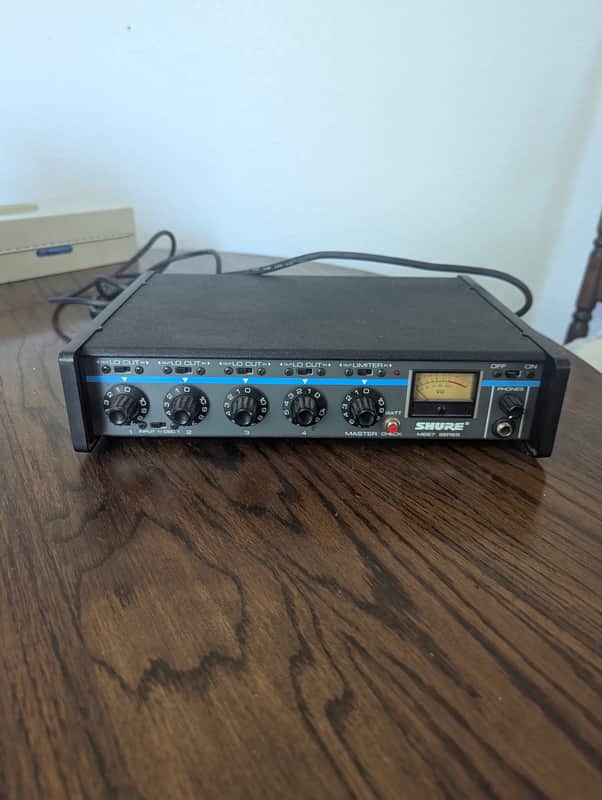 Shure M267 Late 90's - Black (Colorful Mic Pre, mixer, and limiter) image 1