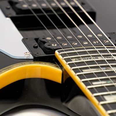 Ibanez Paul Stanley PS120 Iceman – Black – Abalone Binding – Gigbag image 9