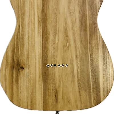 Squier Tele Partscaster Paulownia Body Lacquer Finish 2026 - Natural image 4