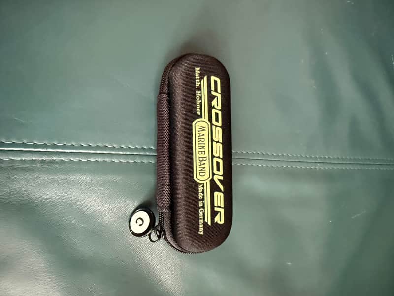 Hohner M2009BX-C Marine Band Crossover Harmonica - Key of C 2010s - Silver image 1