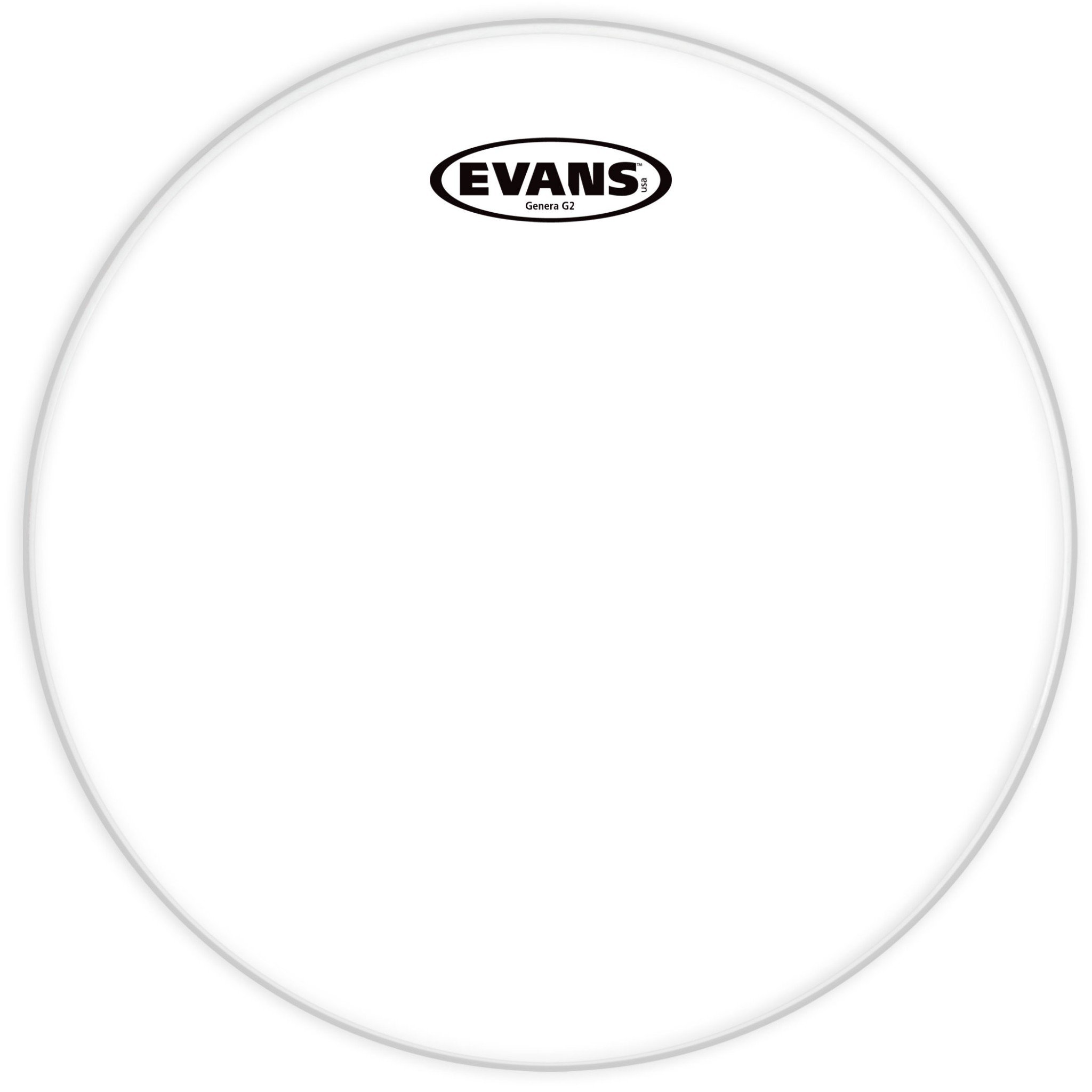 Evans 20" G2 Clear Batter/Resonant Floor Tom/Bass Drum Head USA TT20G2 2-Ply* — main photograph