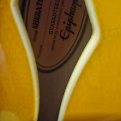 Epiphone Sheraton II  Vintage Sunburst imagen 6