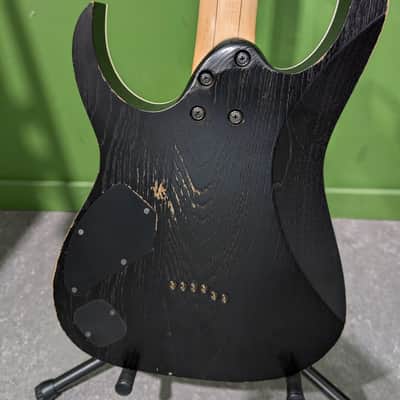 Ibanez RGR652AHBF-WK Prestige with Rosewood Fretboard 2017 - 2018 - Weathered Black image 8