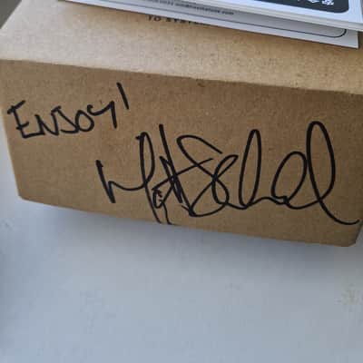 Free The Tone MS-2V Overdrive with Matt Schofield signed box imagen 7