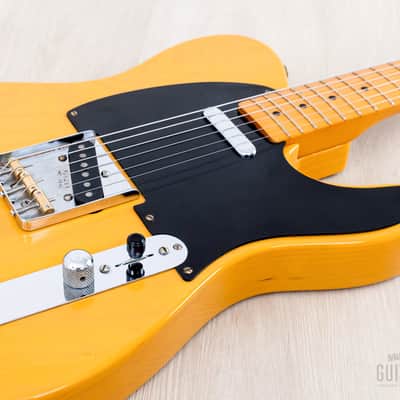 1993 Fender American Vintage '52 Telecaster Butterscotch, Near-Mint w/ Tweed Case image 6