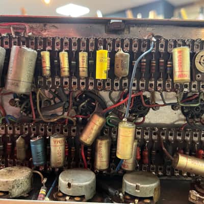 Vox AC-30/6 B JMI Amp Head Re-Housed 1963 - Black Tolex image 11