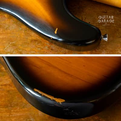1991 Fender American Vintage 57 Stratocaster 2-tone Sunburst - AVRI - with original hardcase and accessories image 19
