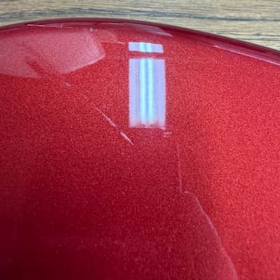 Warmoth/Fender Baritone 2022 - Candy Apple Red image 10
