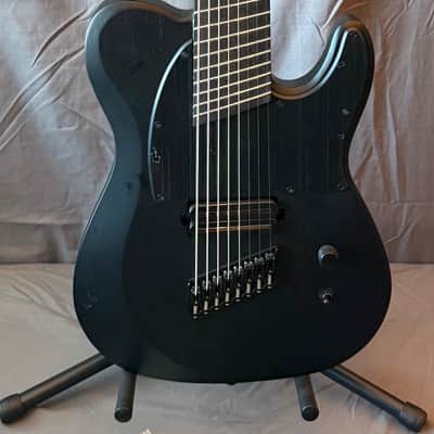 Schecter PT-8 MS Black Ops 2024 - Present Satin Black Open Pore image 2