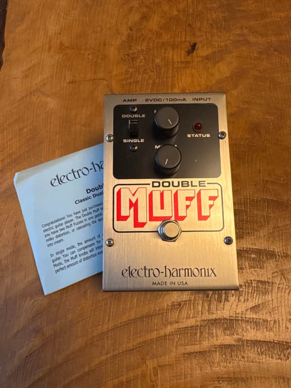 Electro-Harmonix Double Muff Fuzz / Overdrive Pedal | Reverb UK