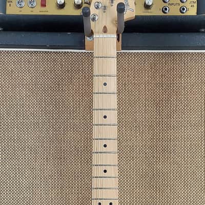 2019 Fender American Performer Stratocaster Rare Blue Finish Tweed Case (24) image 4