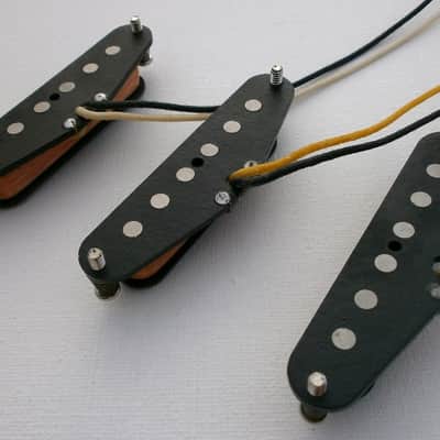 Q pickups Stratocaster Guitar pickups Hand wound Alnico 5 Strat Custom Vintage 50s By Q pickups image 4