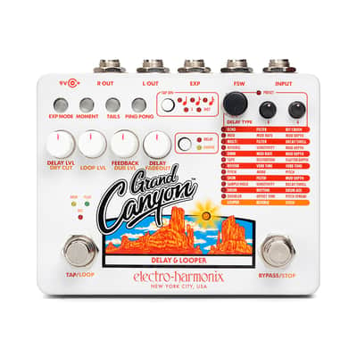 Electro-Harmonix Grand Canyon Delay and Looper 2018 - Present - White image 2