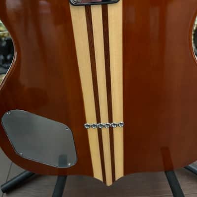 Unknown Alembic style Guitar - Natural image 9
