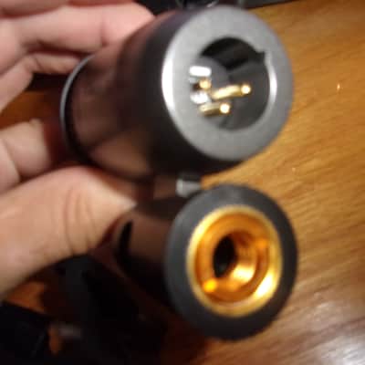NEW Fulode 1 of 4 Snare Drum / Rack Tom / Floor Tom Black Dynamic Microphone w/ Rim mount Clip image 3