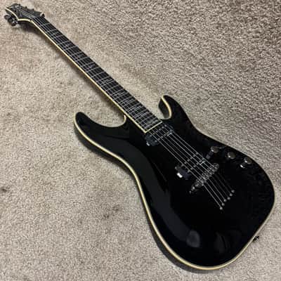 Schecter Blackjack C-1 Gloss Black image 2
