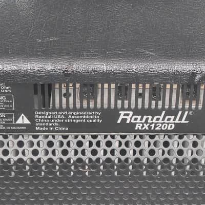 Randall RX120RH 2-Channel 120-Watt Solid State Guitar Amp Head with Spring Reverb 2010s - Black image 6