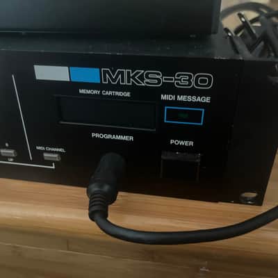 [Serviced] Roland MKS-30 with PG-200 Controller 1986 - 1989 - Black image 4