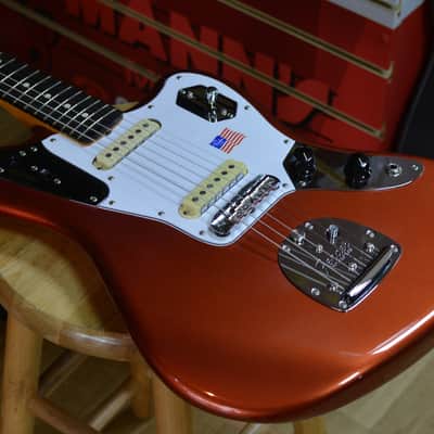 Fender Johnny Marr Jaguar Electric Guitar Metallic KO image 8