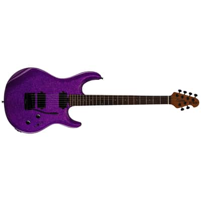 LK100 Steve Lukather Purple Sparkle Sterling by Music Man image 2