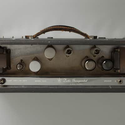 Zorko  El Basso Model 1030 Piggyback Tube Amplifier,  c. 1961. image 5