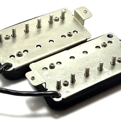 Dragonfire A5 Bucker Pickup Set, Passive Bridge+Neck AlNiCo Humbuckers, Collaborative HH Set ~ Orange image 4