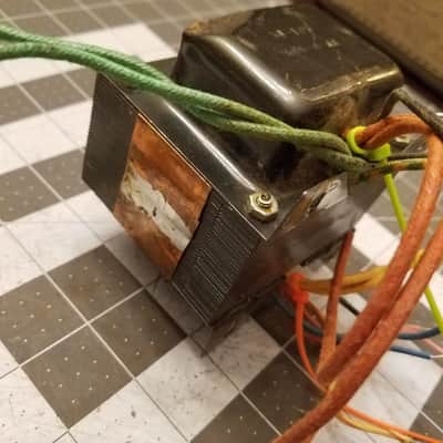 Woodward Schumacher 54-105 Transformer 380-0-380 / 6.3 V Heathkit Vintage Power IO-10 Tested Tube Amp Project 1958 image 4