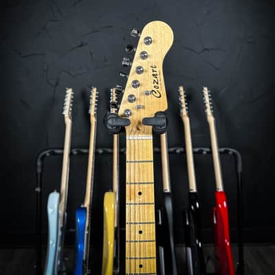 Cozart Strat-Style Electric Guitar - Sunburst - Gig Bag Included image 4