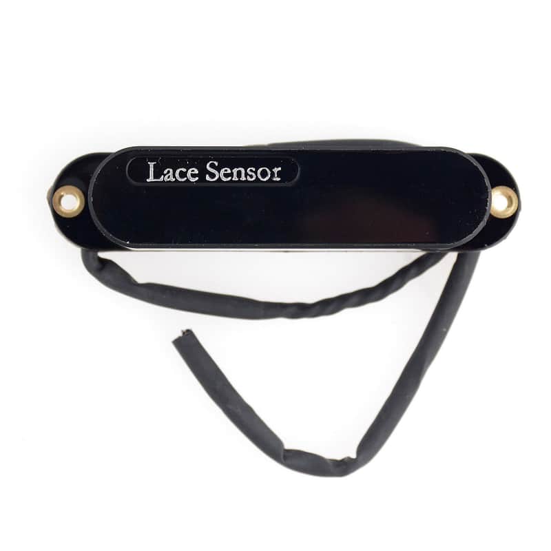 Lace Sensor Silver RW/RP w/Black Cover Guitar Pickup image 1