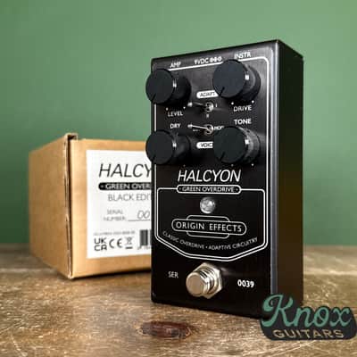 Origin Effects Halcyon Green Overdrive 2022 - Present - Black Edition