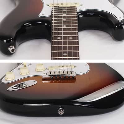 2016 Fender American Elite Stratocaster Left-Handed Lefty Sunburst with Case image 5