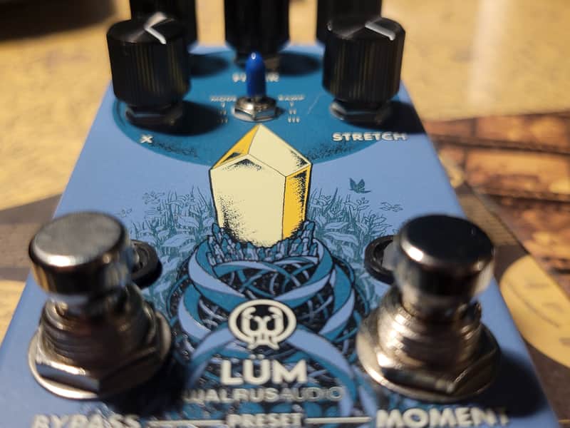 Walrus Audio Lüm Texture Engine 2025 - Muted Blue Matte image 1