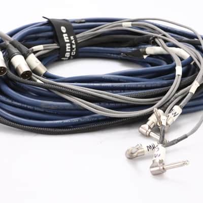 8-Channel XLR Stage Studio Snake Box w/ 4 XLR - 1/4" TS Multi Cables #49092 image 12