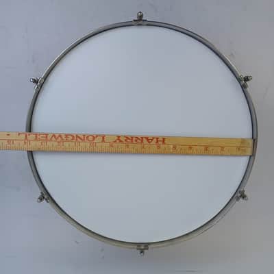 Gretsch Broadkaster 6.5x14"Snare Drum Vintage 30s Nickel over Brass NOB Shell US image 18