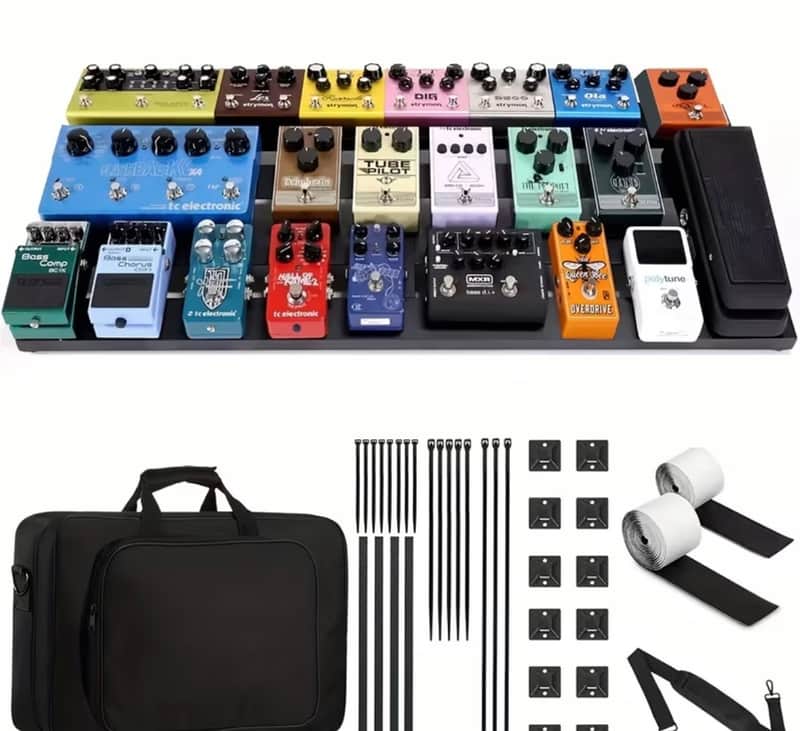 Pedalboard Aviation Grade 71x35 cm 2026 - Black image 1