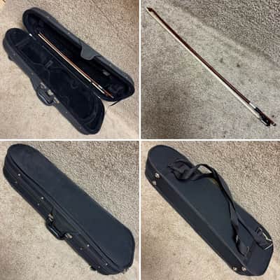 Unlabeled Violin 1/2 Size w/ Case & Bow image 10