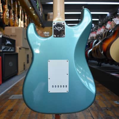 Fender Custom Shop 1968 Stratocaster Deluxe Closet Classic Electric Guitar 2024 Aged Green Teal Metallic w/Hard Case image 3