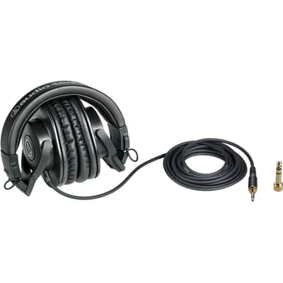 Audio-Technica ATH-M30x Closed-Back Monitor Headphones (Black) image 5