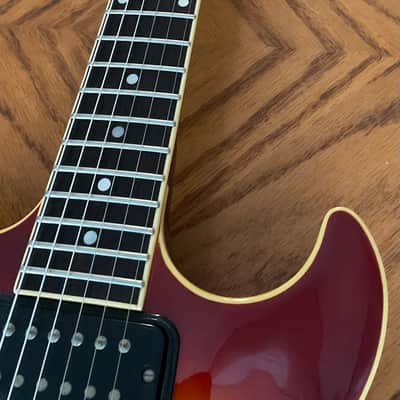 Fender Master Series Flame Standard 1984 - Cherry Sunburst image 13
