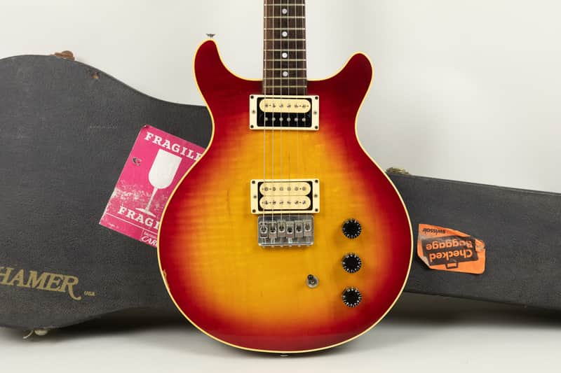 1977 Hamer DC Sunburst - ex Martin Barre / Jethro Tull image 1