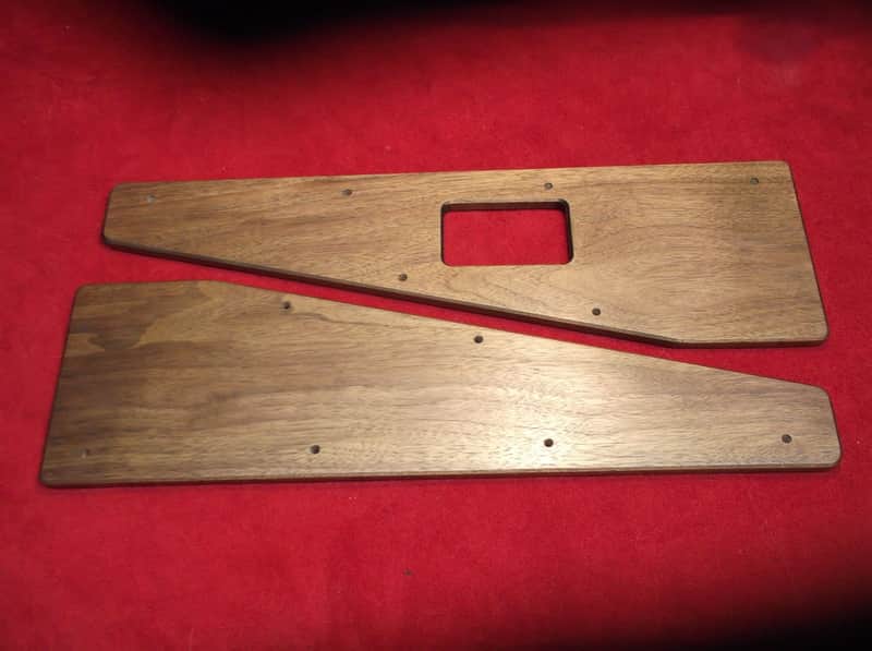 Oberheim OB-8 Solid Walnut Replacement Wood Sides