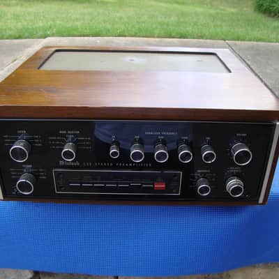 McIntosh C32 Preamplifier + L-52A Case - Pro Serviced 100% Functional image 2