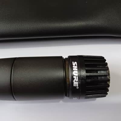 Shure SM57 Cardioid Dynamic Microphone - with zip case and mic clip image 2