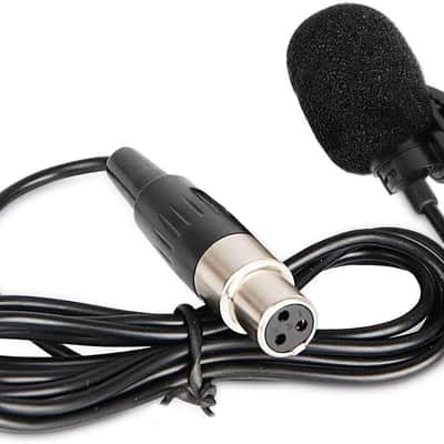 Lavalier Lapel Microphone with Mini XLR Jack, Hand-Free Clip-on Lapel Mic Compatible with Wireless Mic System UHF bodypacks Voice Amplifier image 4