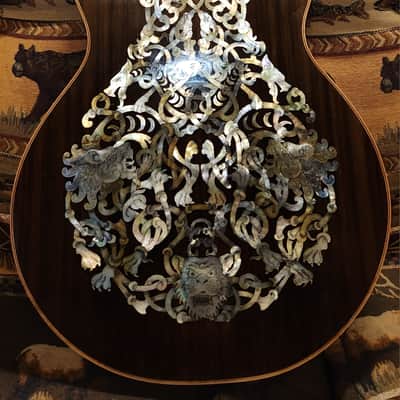 Blueberry Guitar Special Custom Grand Concert Rosewood Acoustic 6 String image 10