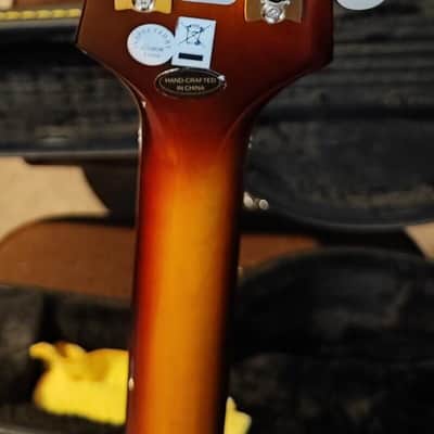 Beautiful  2013 Epiphone Viola - Borwn Sunburst with "HOFNER MODIFICATIONS" image 5