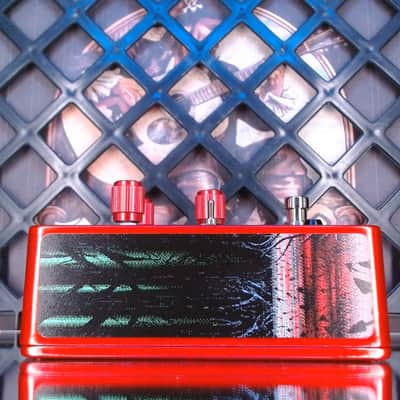 MAGIC PEDALS -3 knob Fuzz Throne- 2026 -#15 Diablo Red Special edition image 3