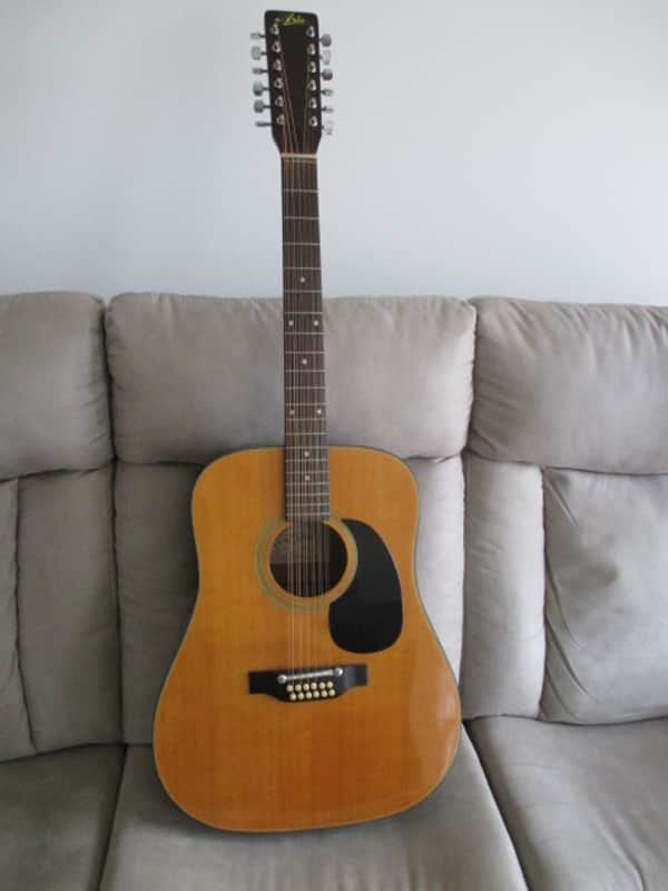 Very Rare 12 String Aria 6714 1977 Made in Japan Natural image 1