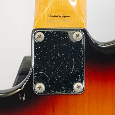 1999 Fender Jaguar JG-66 MIJ Reissue Electric Guitar – Sunburst image 6